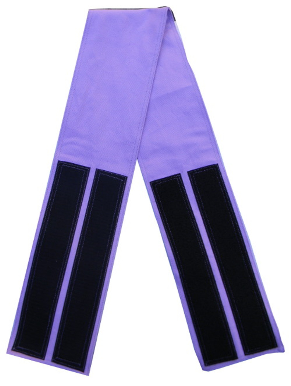 Purple Velcro Fabric Belt