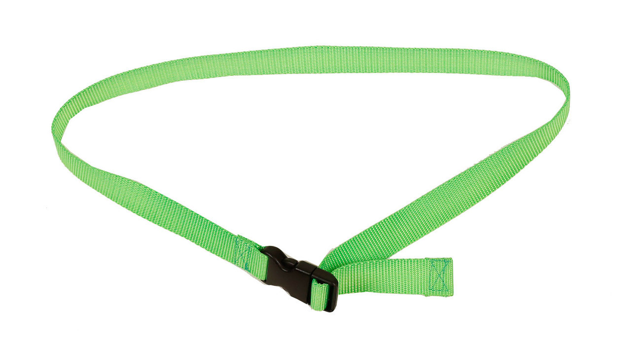 Lime Green Belt with 1 Inches Wide bing (from 34 Inches to 60 Inches