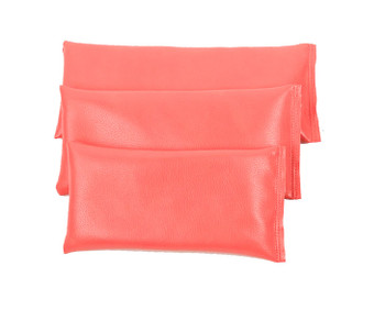 Rectangular Rice Bag with Coral Vinyl Rectangular Rice Bag with Coral Vinyl