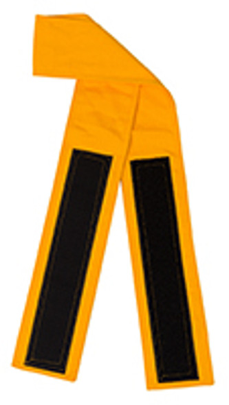 Yellow Velcro Fabric Belt - 3 inches