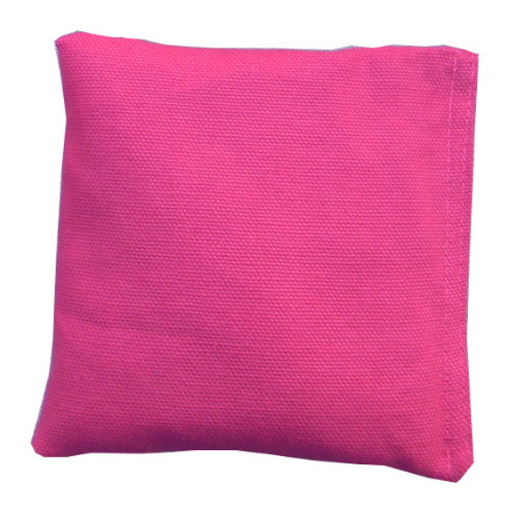 Fuchsia Square Rice Bag in Cotton Fabric