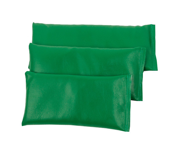Rectangular Rice Bag with Green Vinyl