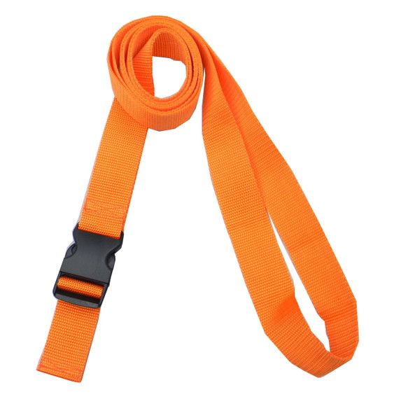 Orange Belt with 1.5 Inches Wide Webbing (from 34 Inches to 60 Inches) 