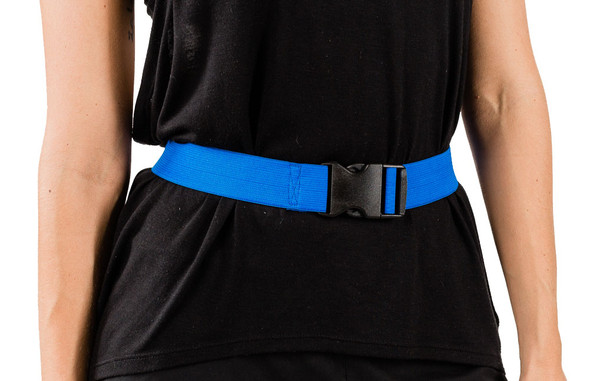 Black Elastic Belt (6 inches wide) 