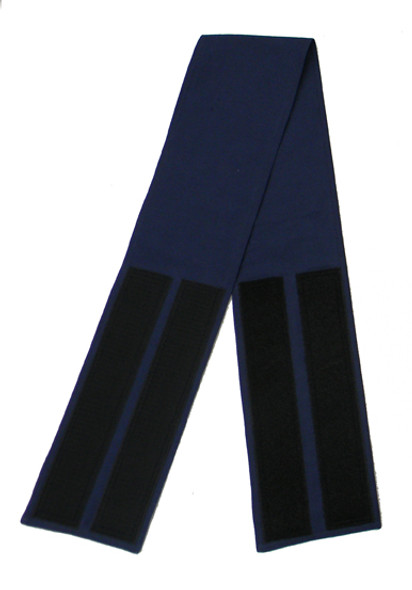 Navy Blue Velcro Fabric Belt
