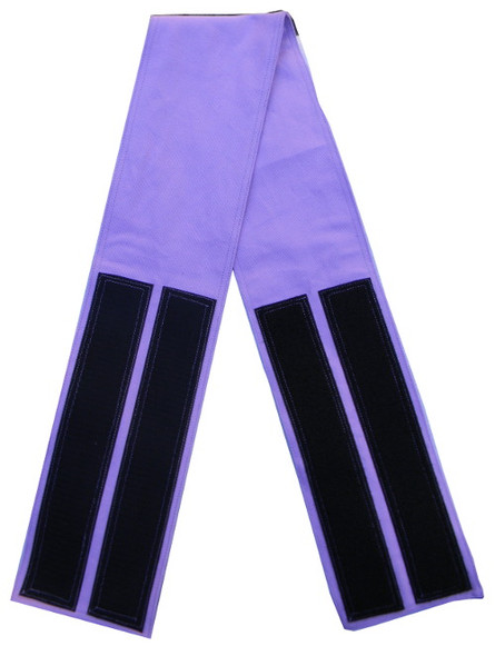 Lavender Velcro Fabric Belt