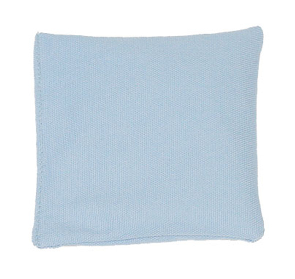 Ice Blue Square Rice Bag in Organic Cotton Fabric