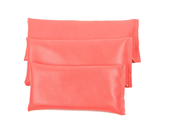 Rectangular Rice Bag with Coral Vinyl Rectangular Rice Bag with Coral Vinyl