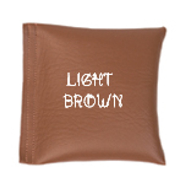 Square Rice Bag in Vinyl - Light Brown