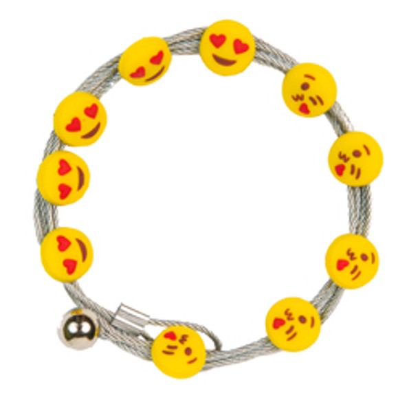 Emoji Heart Mix - Kissie Face and Heart Eyes Photo Cable