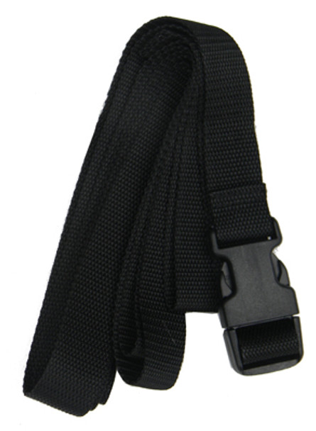 Traction Belt/Luggage Strap with Fast Release Buckle - 1 Inches Wide by 8 Feet