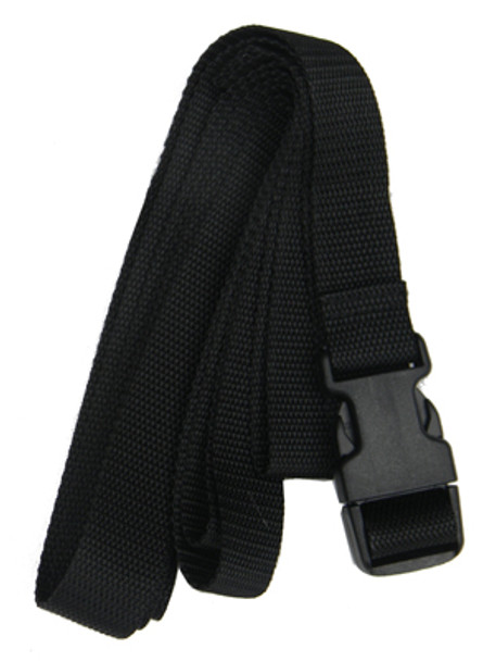 Waist Belt with Polyester Webbings and Fast Release Buckle - 1 Inches Wide by 56 Inches Long