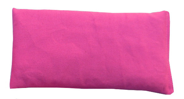 Rectangular Rice Bag with Fuchsia Fabric