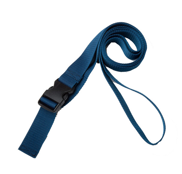 1.5 Inches Wide Navy Blue Traction Belt with Fast Release Buckle (8 Ft - 12 Ft Long)