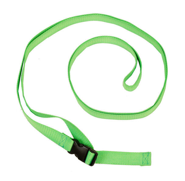 1 Inch Wide Lime Green Traction Belt with Fast Release Buckle