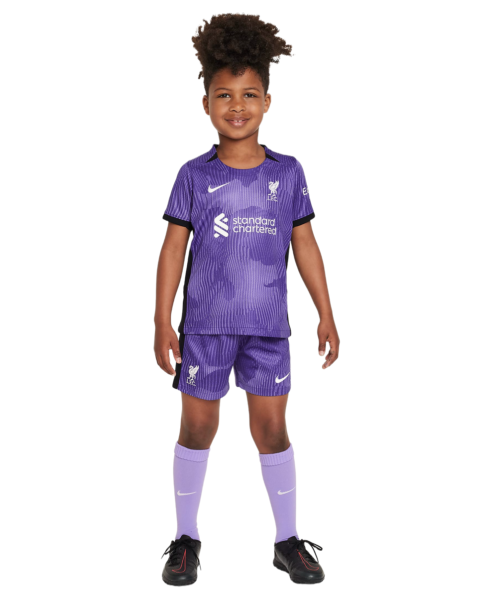 Liverpool 23/24 Kid's Third Shirt and Shorts