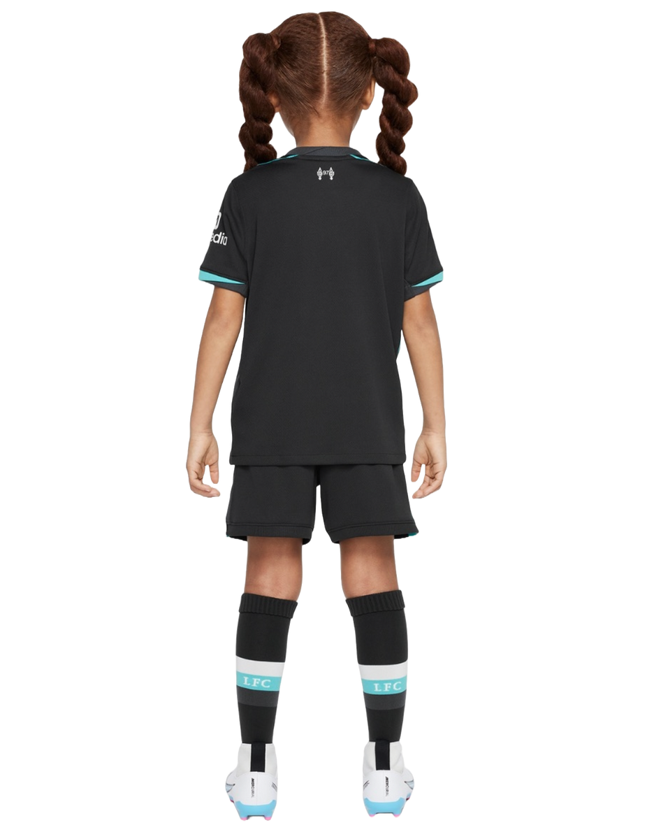 Liverpool 24/25 Kid's Away Shirt and Shorts