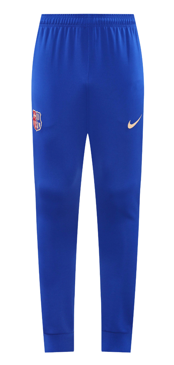 Barcelona 24/25 Men's Blue Long Zip Jacket
