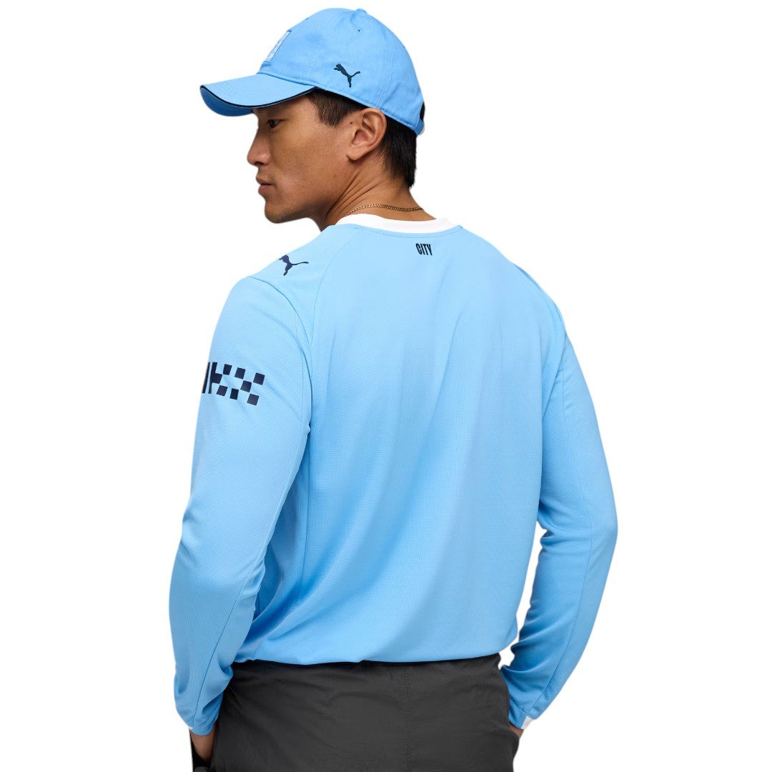 Manchester City 25/26 Men's Home Long Sleeve Shirt