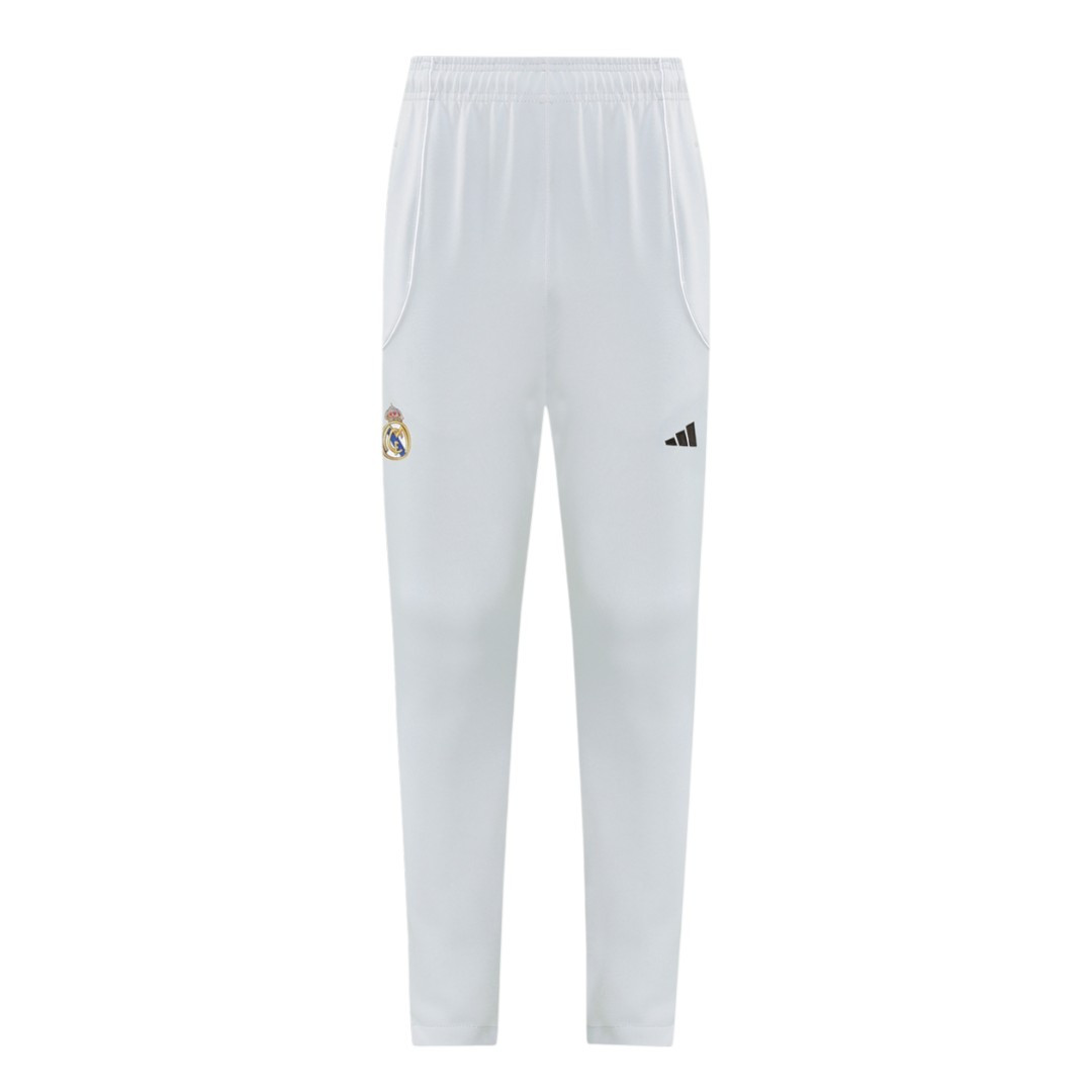 Real Madrid 25/26 Men's Gray Long Zip Jacket