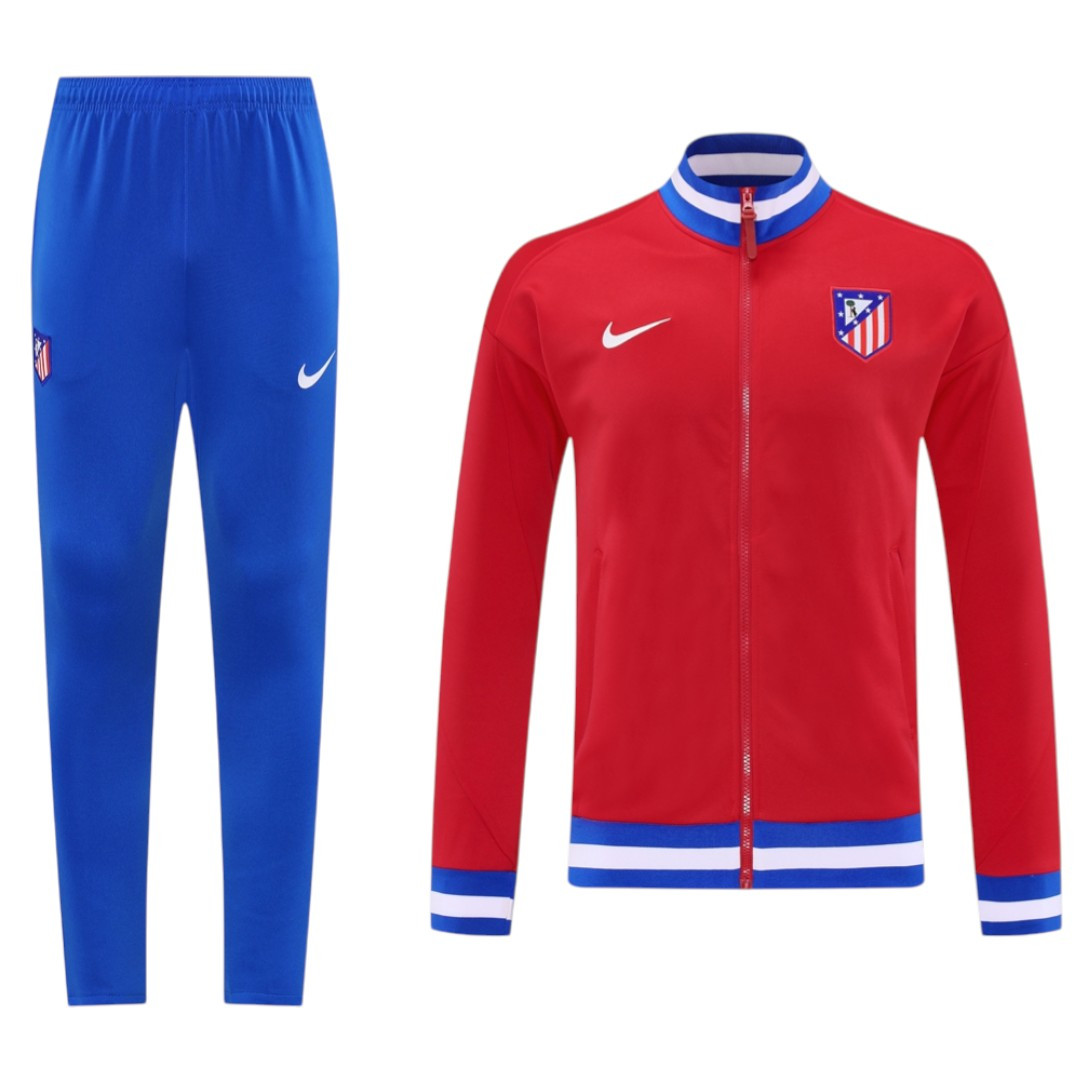 Atletico Madrid 25/26 Men's Red Long Zip Jacket