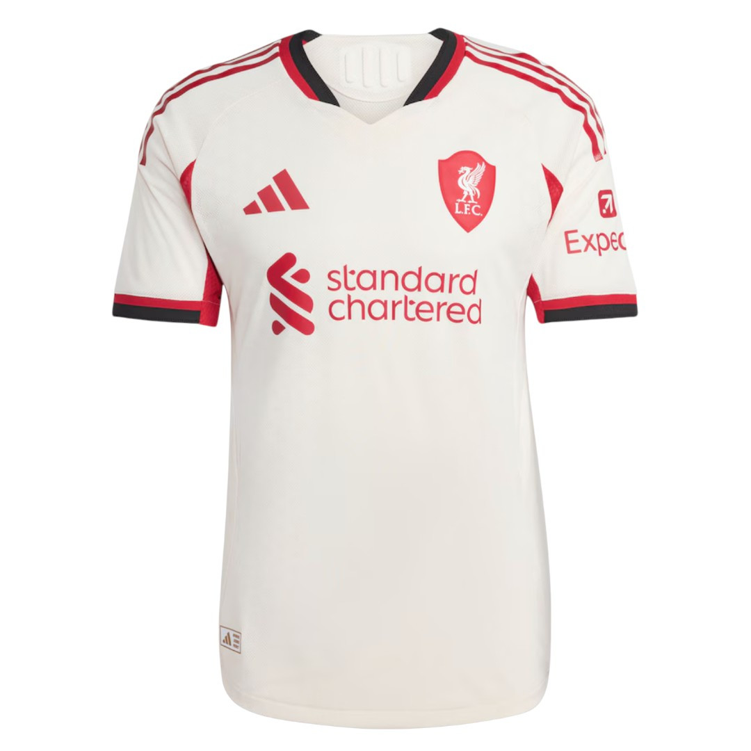 ISAK #9 Liverpool 25/26 Authentic Men's Away Shirt - Liverpool Font