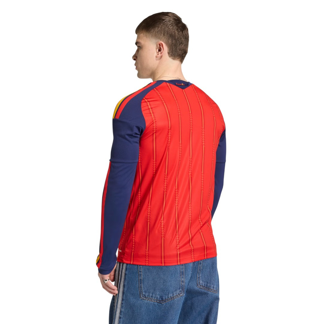 Spain 2026 Men's Home Long Sleeve Shirt