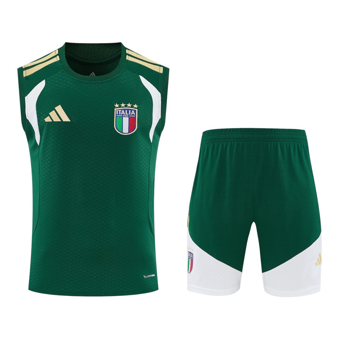 Italy 2026 Men's Green Training Tank Top
