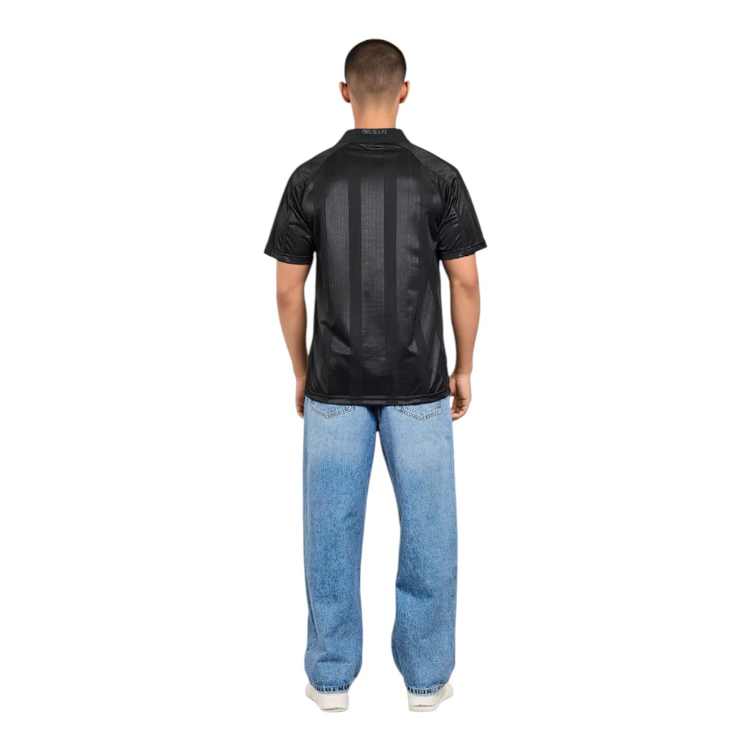 Chelsea 1998 Men's Black Out Retro Shirt