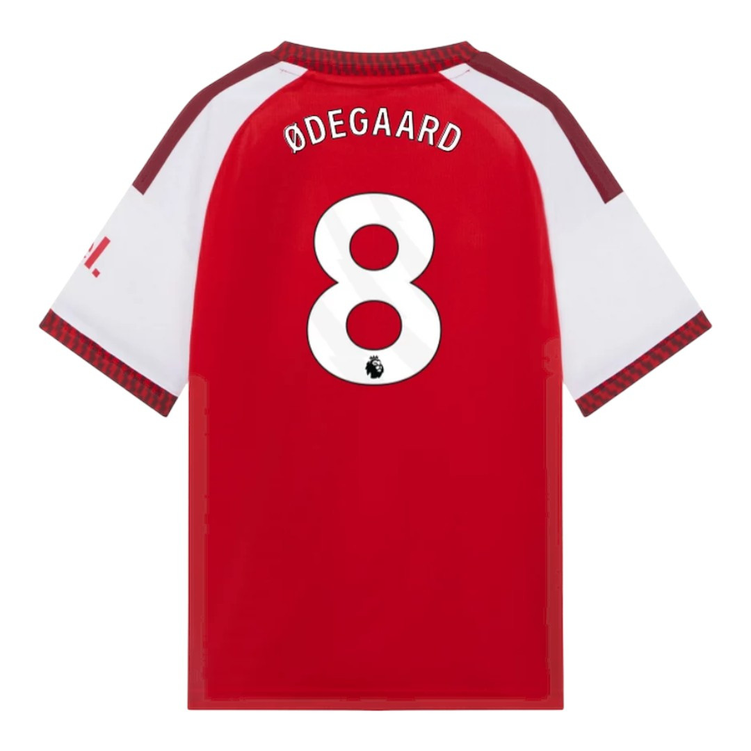 ØDEGAARD #8 Arsenal 26/27 Kid's Home Set - PL Font