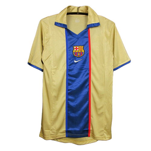 Barcelona 01/02 Men's Away Retro Shirt