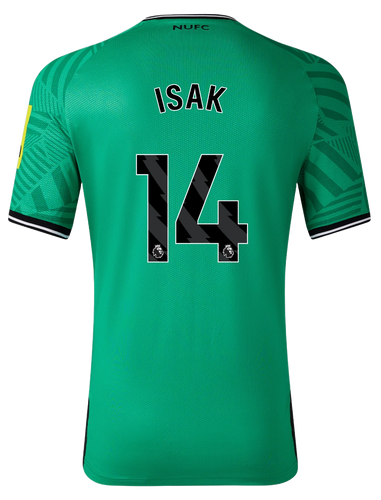 ISAK #14 Newcastle United 23/24 Stadium Men's Away Shirt - PL Font