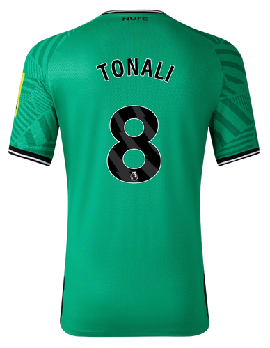 TONALI #8 Newcastle United 23/24 Authentic Men's Away Shirt - PL Font