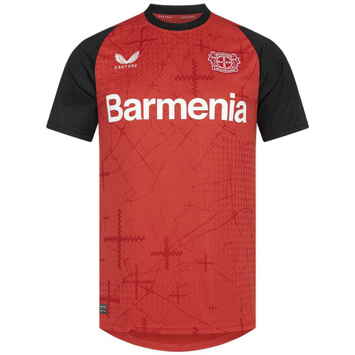 Leverkusen 24/25 Kid's Home Shirt and Shorts