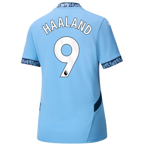 HAALAND #9 Manchester City 24/25 Women's Home Shirt - PL Font