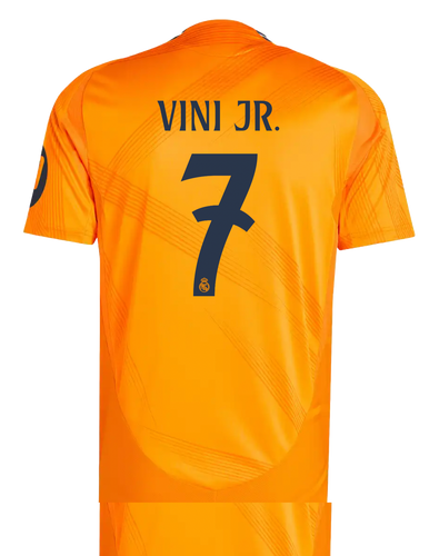 VINI JR #7 Real Madrid 24/25 Authentic Men's Away Shirt