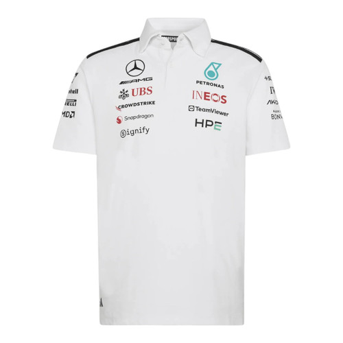 Mercedes-AMG 2026 White Team Polo
