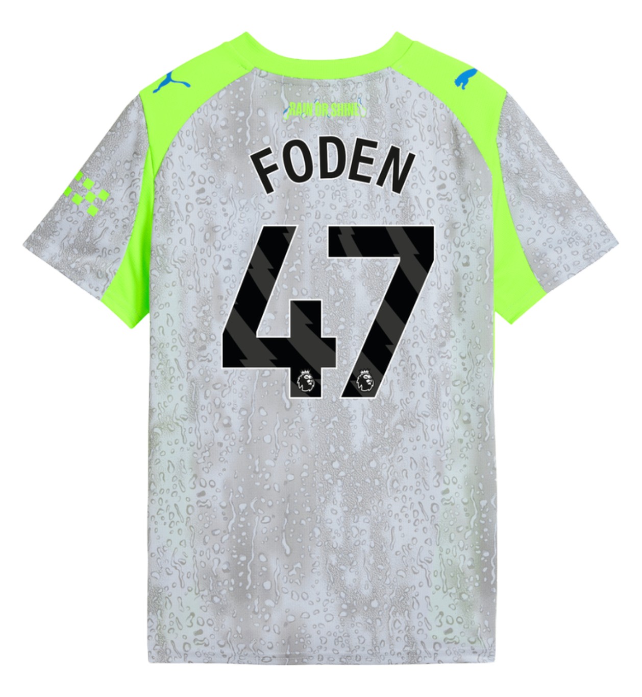 FODEN #47 Manchester City 25/26 Kid's Third Mini-Kit - PL Font