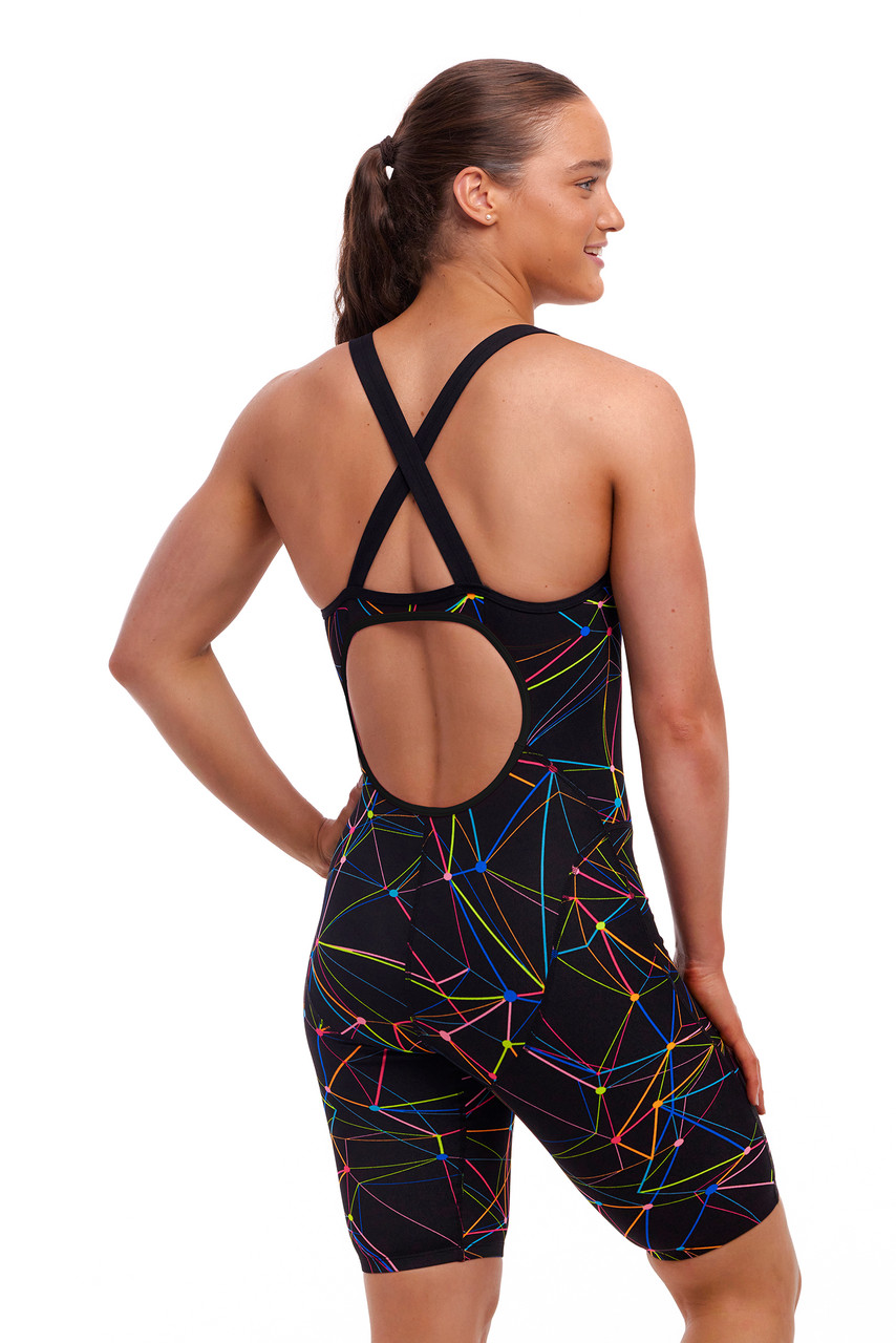 FUNKITA ファスト レッグス ワンピース スター サイン Aus30 Funkita Fast Legs Ladies One Piece Star Sign - Wild Wicket Sports