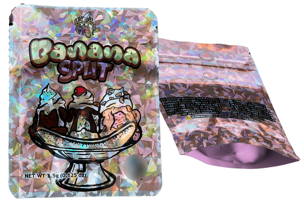 Banana Split  3.5g Mylar bag  