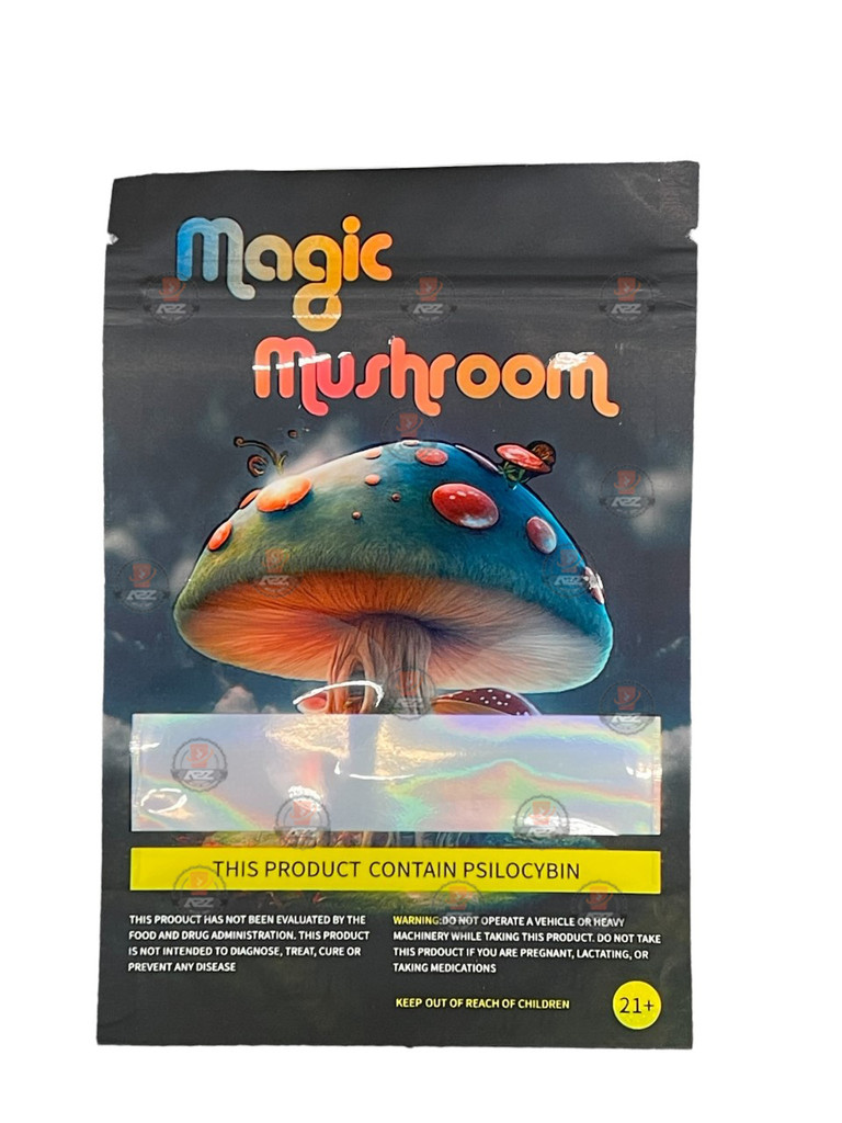 Magic Mushroom Mylar bags - Psilocybin