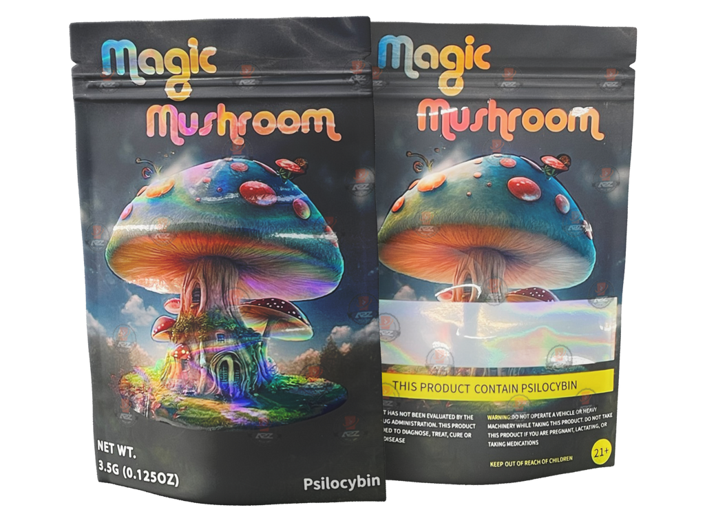 Magic Mushroom Mylar bags - Psilocybin
