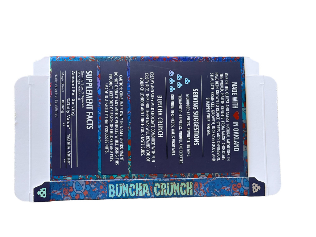 Polkadot Packaging Buncha Crunch (Master Box Included) Packaging Only (50 Count)