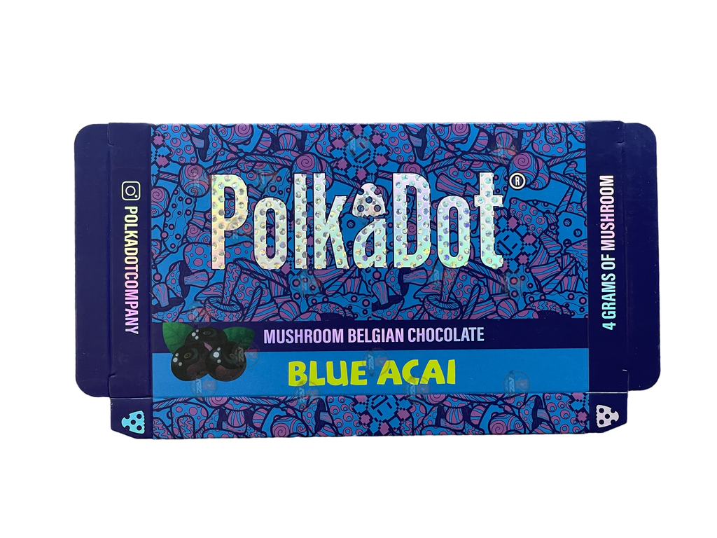 Polkadot Chocolate Packaging Blue Acai (Master Box Included) 