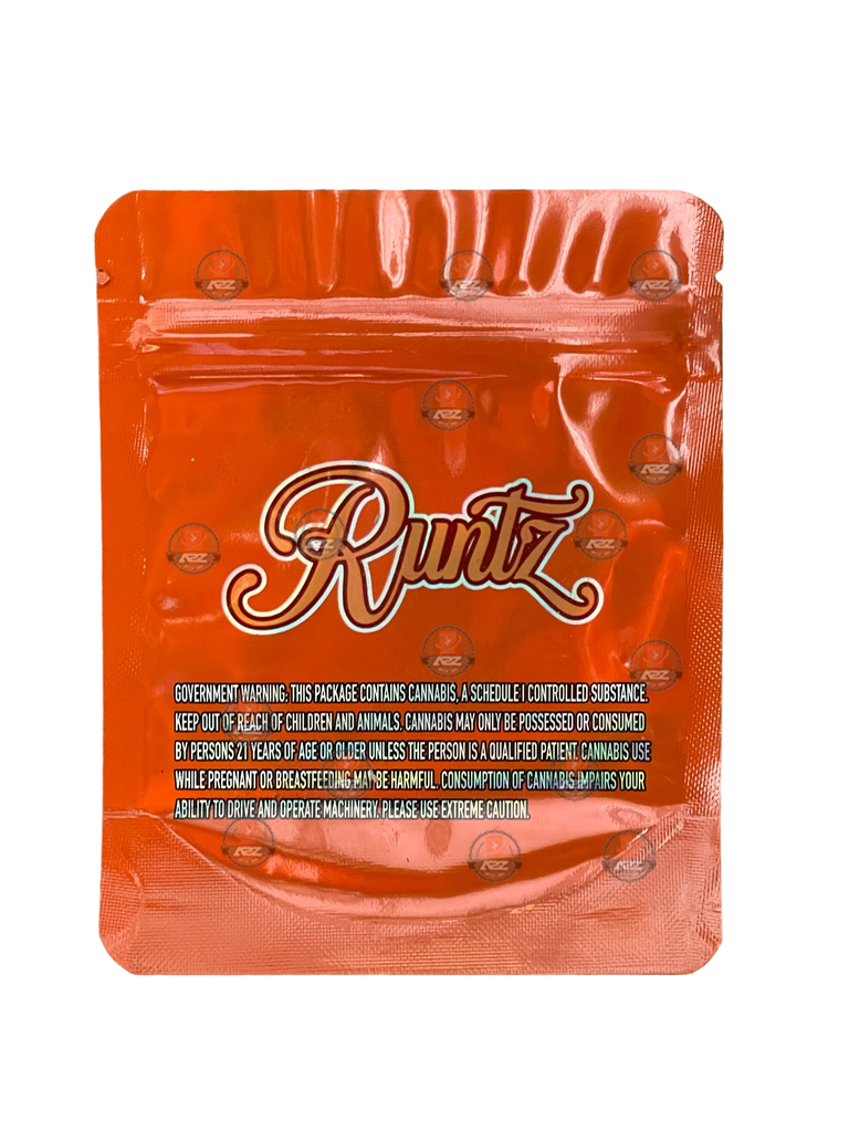 Peanut Butter Runtz 3.5g Mylar Bag Holographic