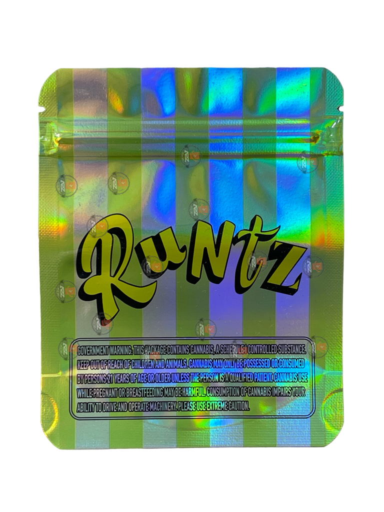 Runtz Punch 3.5g Mylar Bag Holographic