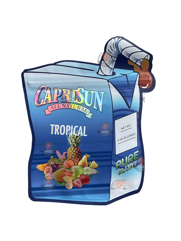 Capri Sun Tropical 3.5 grams Mylar Bag Holographic