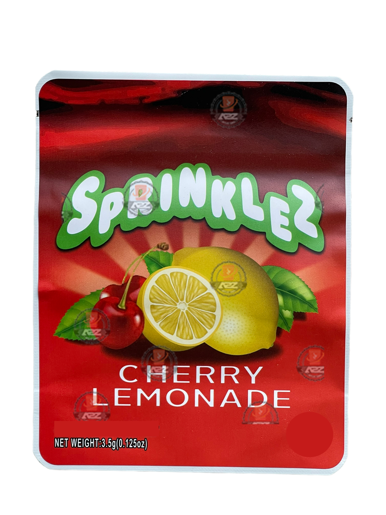 Sprinklez Cherry Lemonade Mylar Bags 3.5g