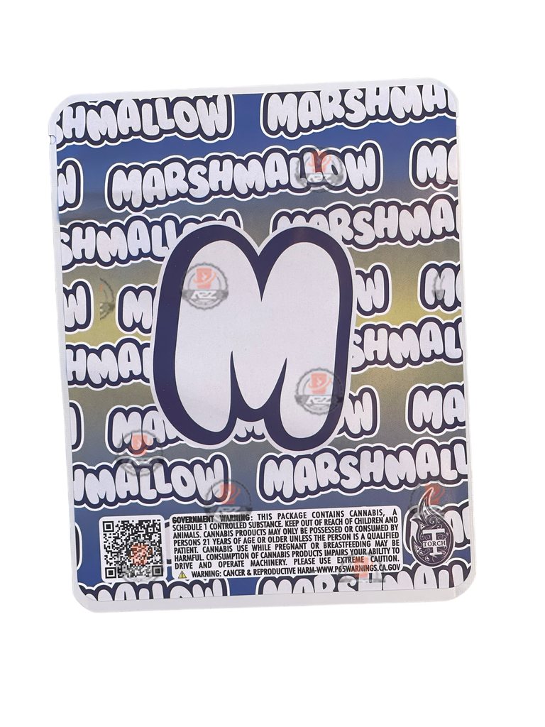 Sprinklez  Oreo Cookie Marshmallow Mylar Bags 3.5g Sticker base Bag