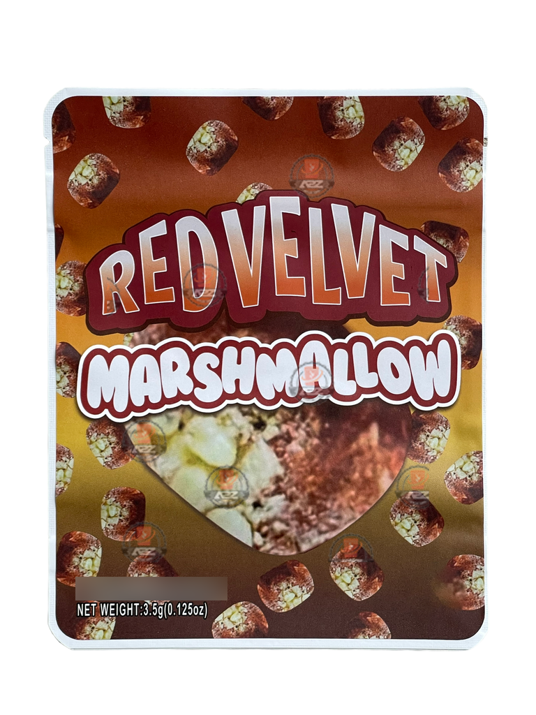 Sprinklez Fruity Red Velvet Marshmallow Mylar Bags 3.5g